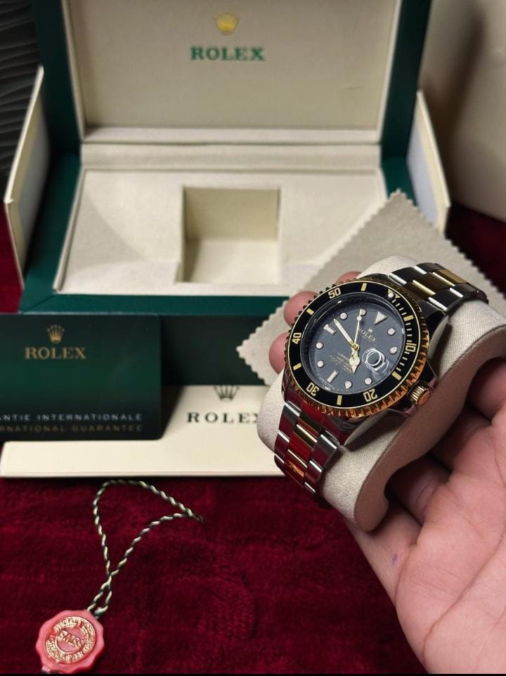 Rolex Submariner Chain - Gold Two-Tone Black