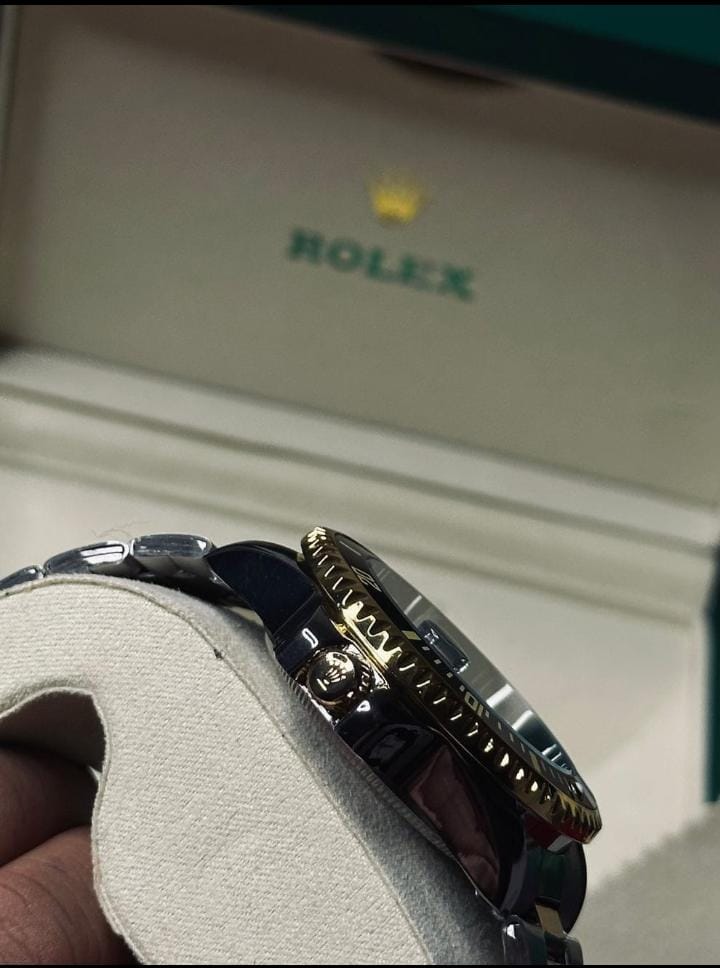 Rolex Submariner Chain - Gold Two-Tone Black