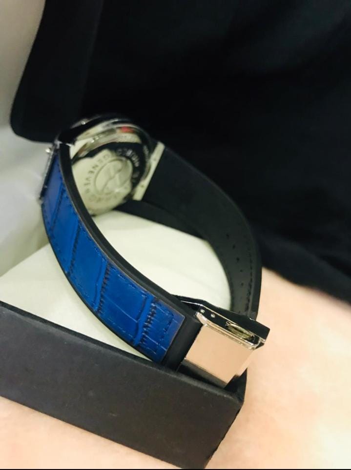 Hublot Style Quartz Wrist Watch – Premium Leather Strap