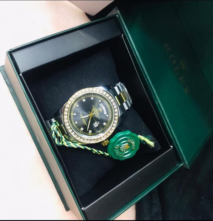 Rolex Day-Date Diamond Set Dial & Bezel